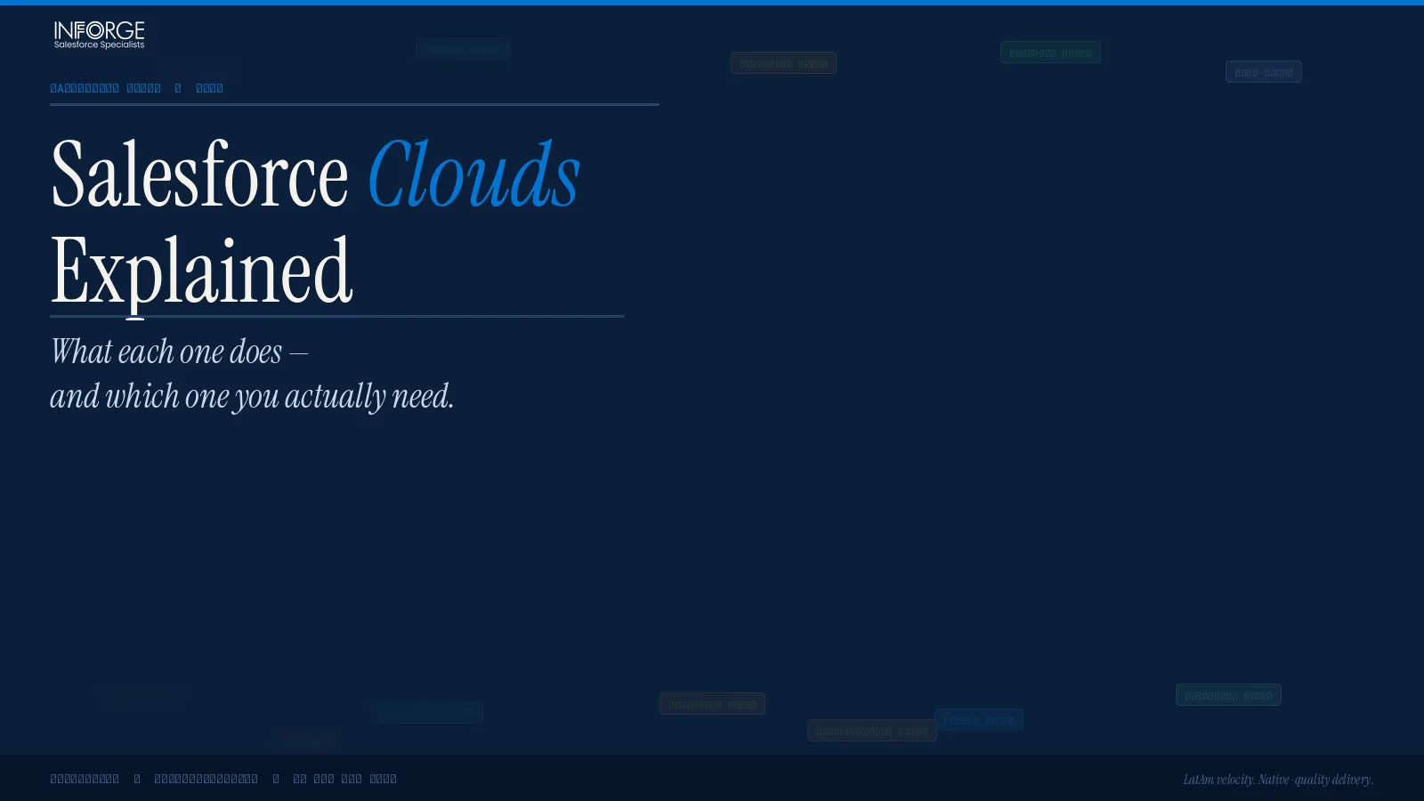 Salesforce Clouds Explained: What Each One Does and Which One You Actually Need