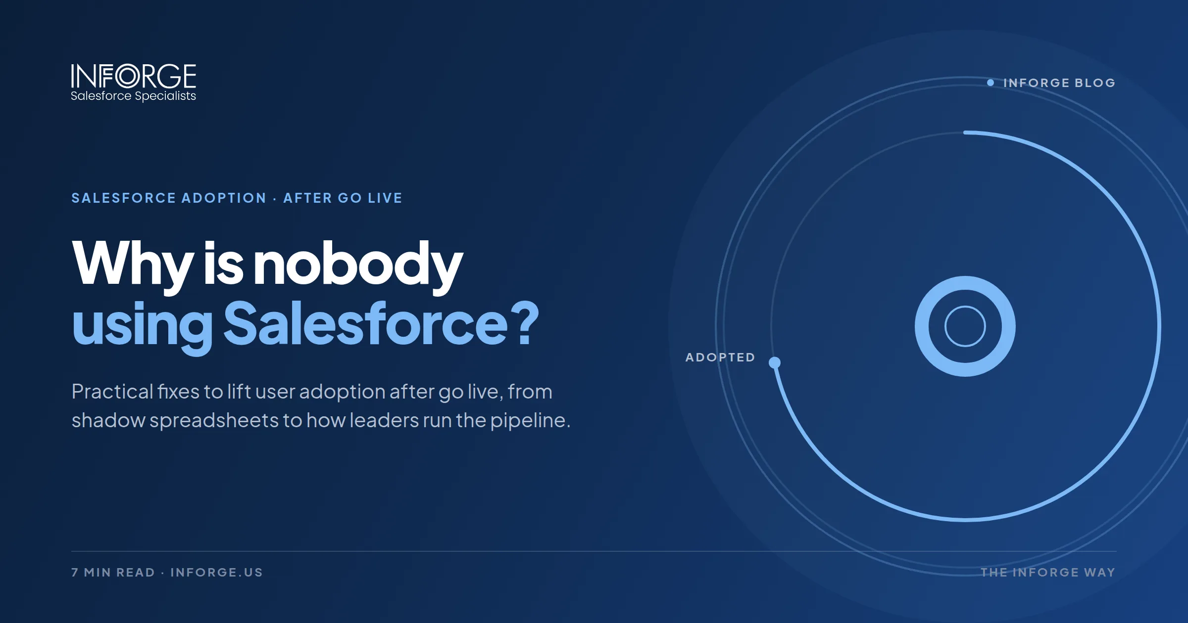 Why Is Nobody Using Your Salesforce? Fixes to Boost User Adoption After Go Live