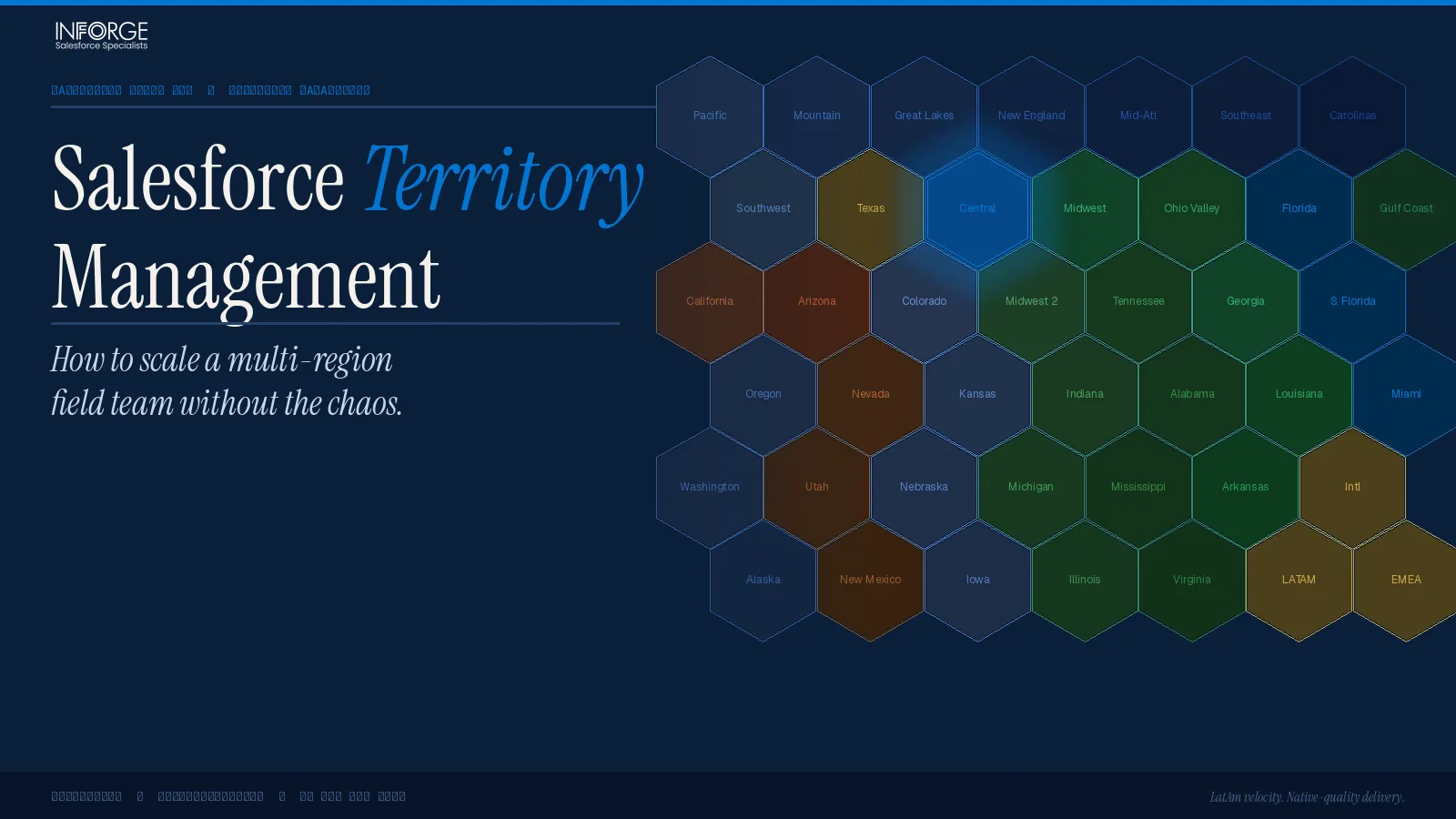 Salesforce Territory Management: How to Scale a Multi-Region Field Team Without the Chaos